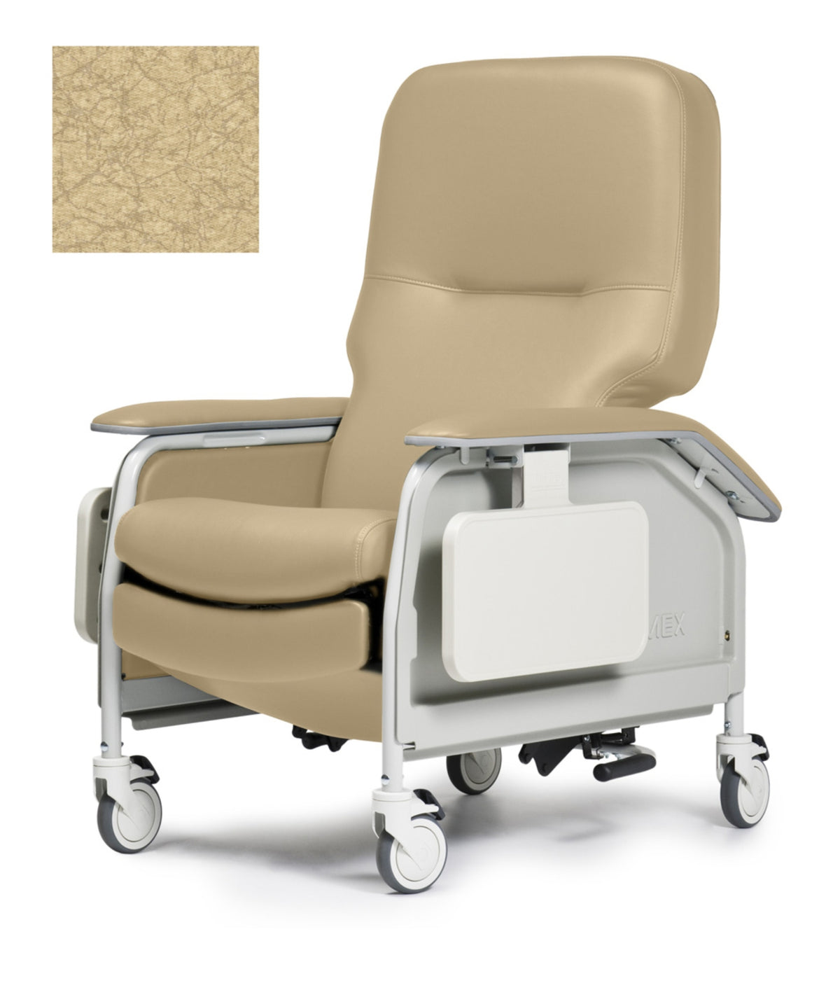 Lumex 566G Deluxe Clinical Care Recliner in Gypsum