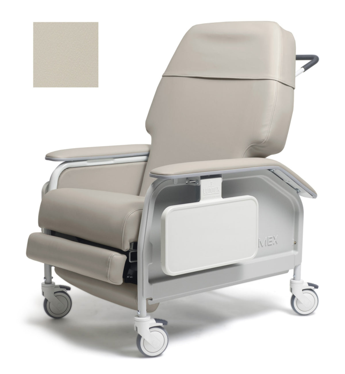 Lumex 587W Extra-Wide Clinical Care Recliner in Oatmeal