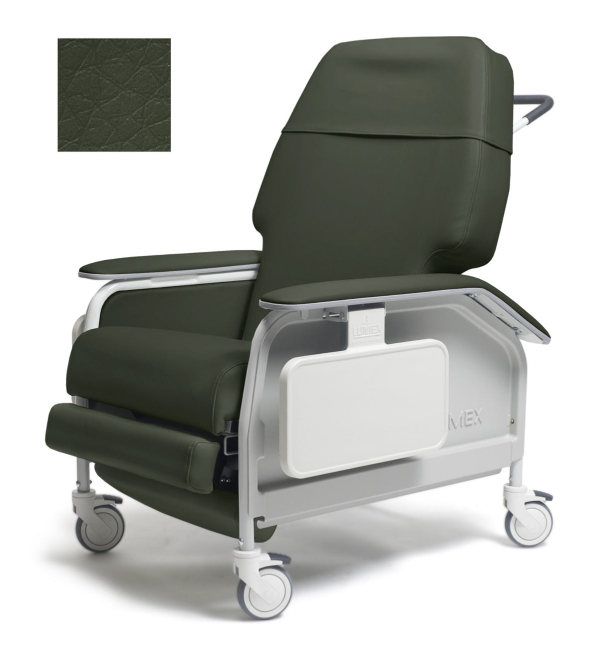 Lumex 587W Extra-Wide Clinical Care Recliner in Moss