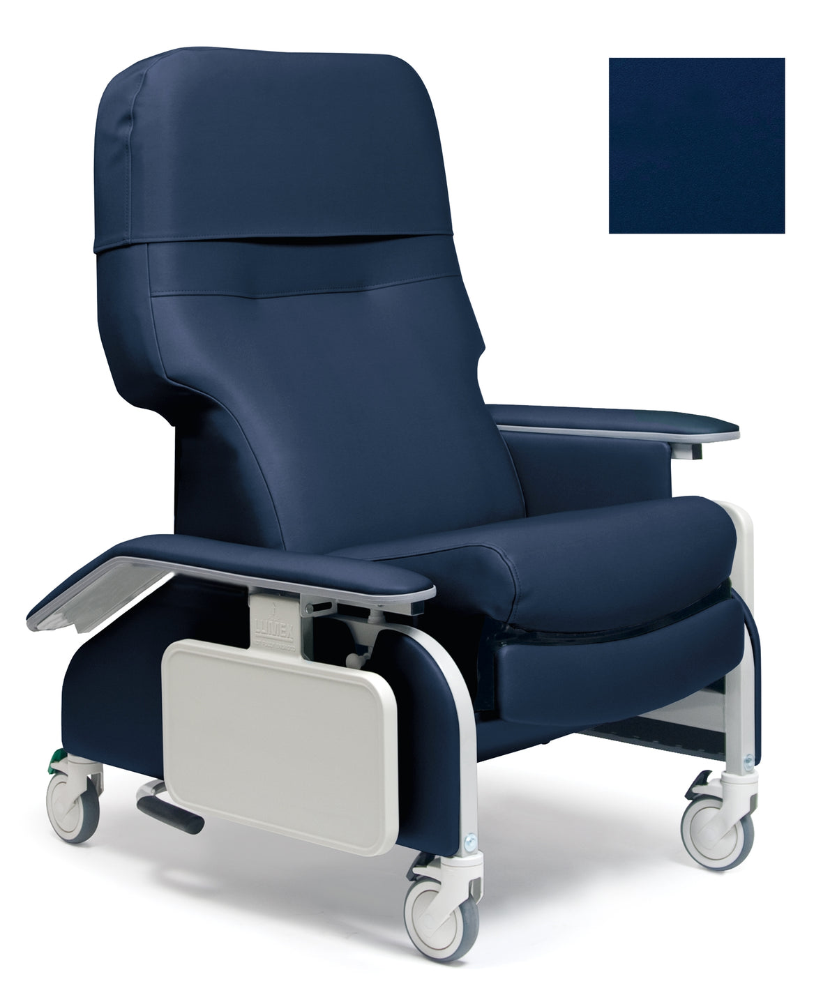 Lumex 566DG Deluxe Clinical Care Recliner with Drop Arms in Moat