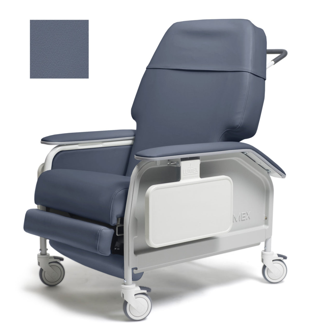 Lumex 587W Extra-Wide Clinical Care Recliner in Blue Ridge