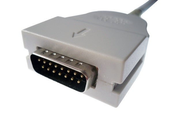 Cables & Sensors Mortara > Burdick Compatible Direct-Connect EKG Cable - 012-0700-00