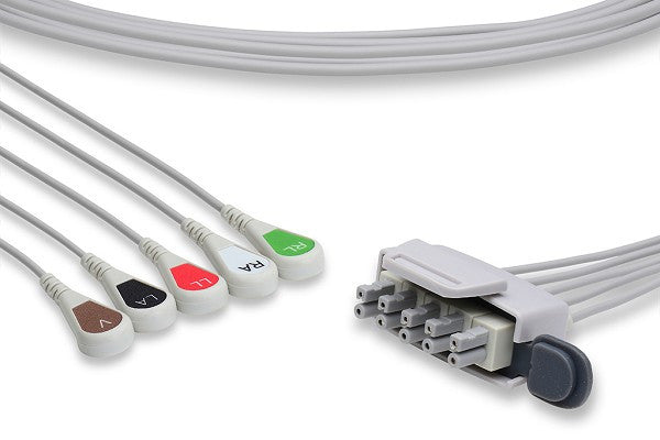 Cables & Sensors Philips Compatible ECG Telemetry Leadwire - M2592A