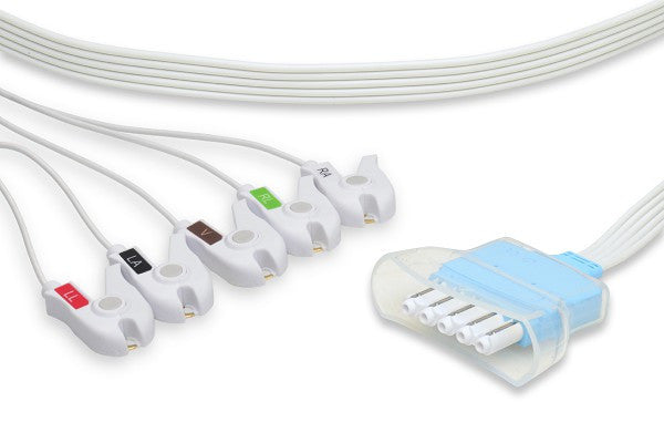 Cables & Sensors Philips Compatible Disposable ECG Leadwire - 989803173151