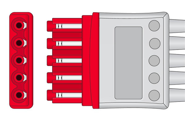 Cables & Sensors Philips Compatible ECG Leadwire - 989803176171