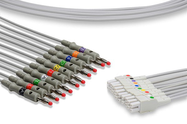Cables & Sensors GE Healthcare > Marquette Compatible EKG Leadwire - 2016032-001
