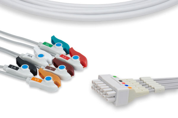 Cables & Sensors GE Healthcare > Marquette Compatible ECG Telemetry Leadwire - 421932-001