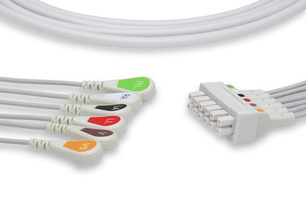 Cables & Sensors GE Healthcare > Marquette Compatible ECG Telemetry Leadwire - 421930-001