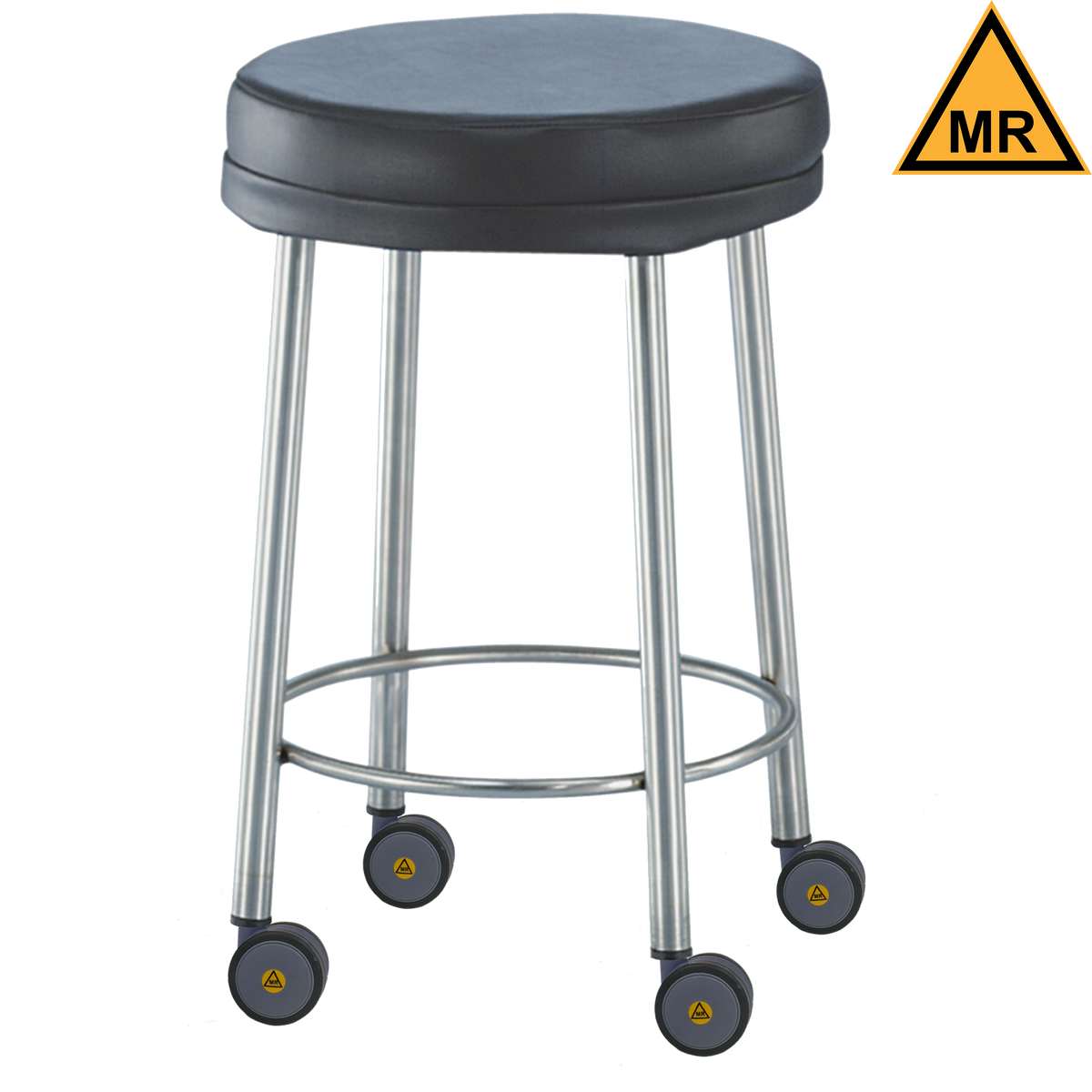 Blickman 7445MR MR Conditional padded exam stool