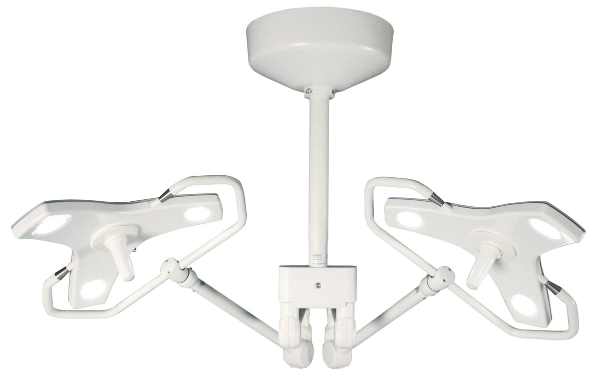 Burton Outpatient LED double ceiling mount