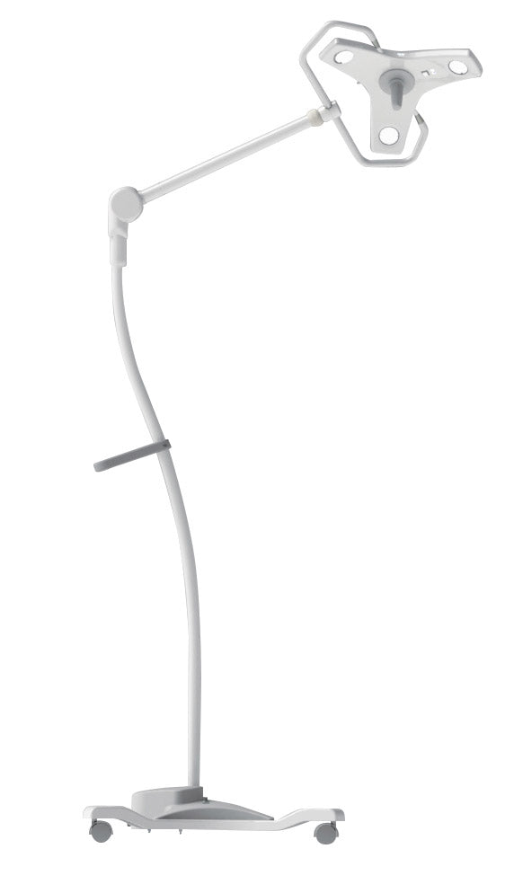 Burton Outpatient LED exam light on floor stand
