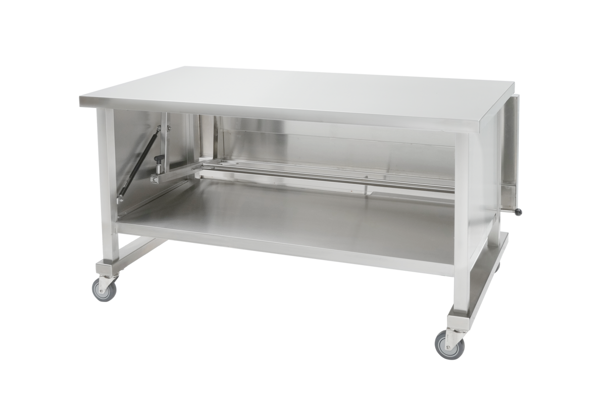 Blickman BTP Performance back table with overshelf folded