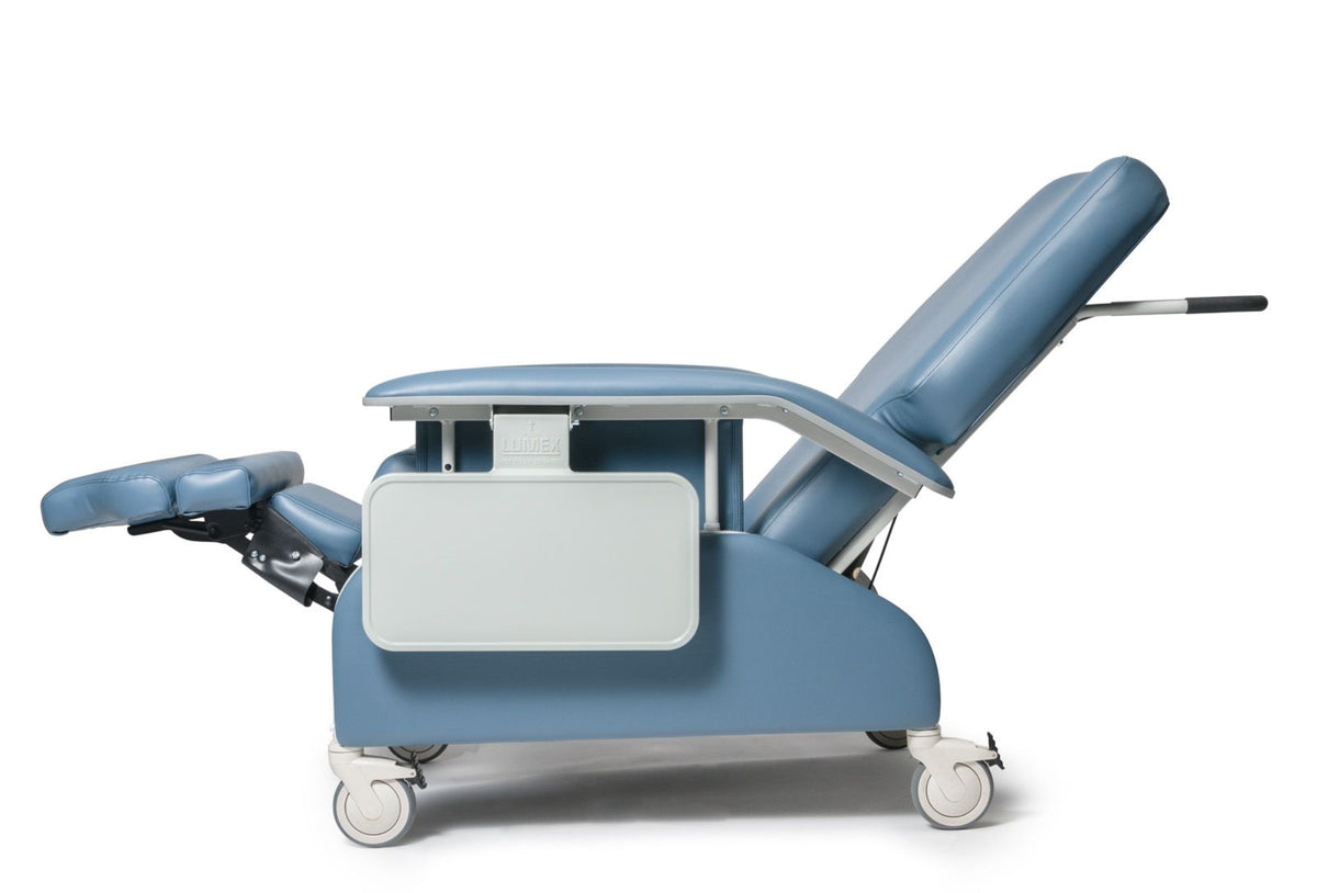 Lumex 587WD Extra-Wide Drop-Arm Clinical Care Recliner