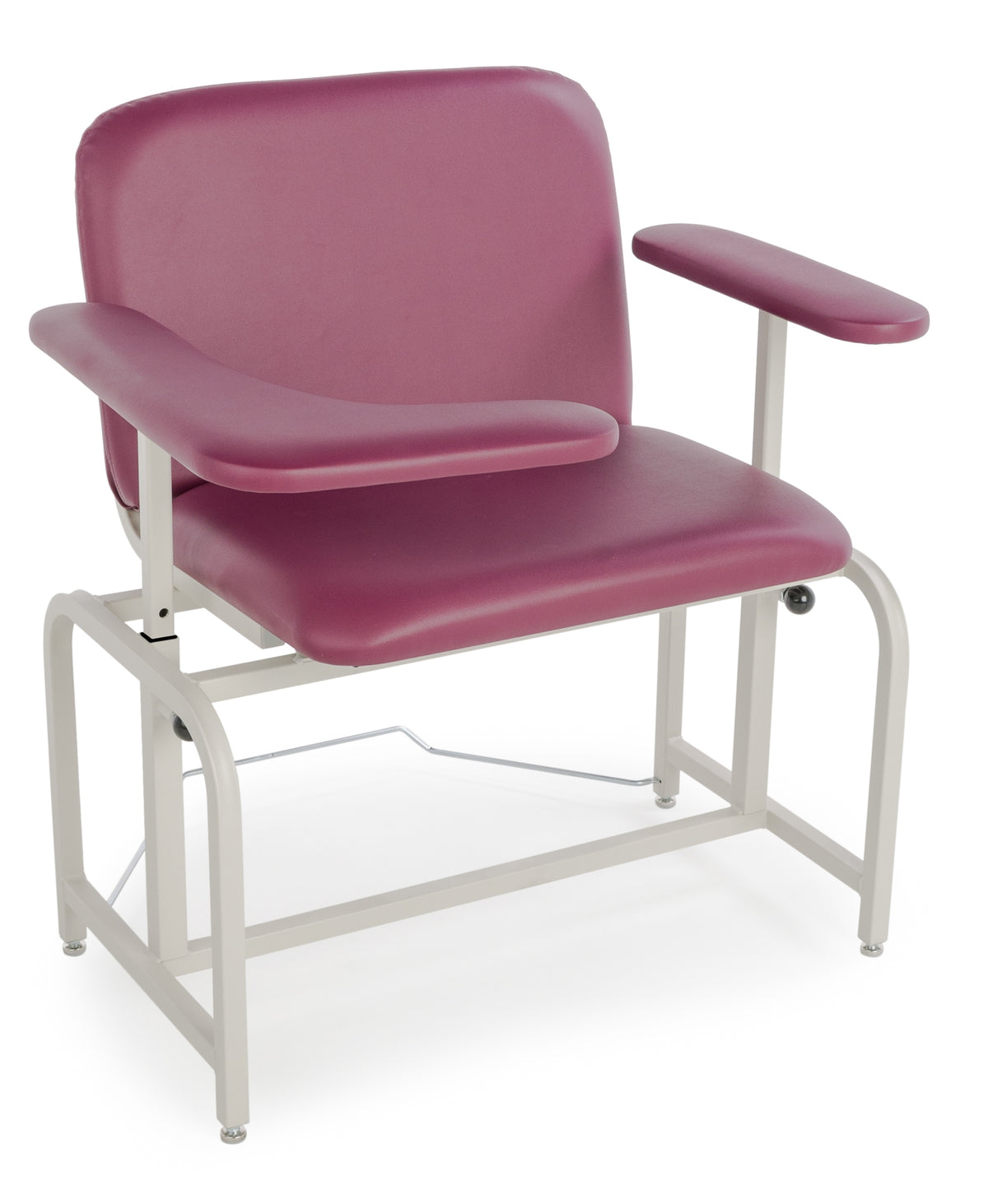 Lumex 6200 bariatric phlebotomy chair with single flip-up arm