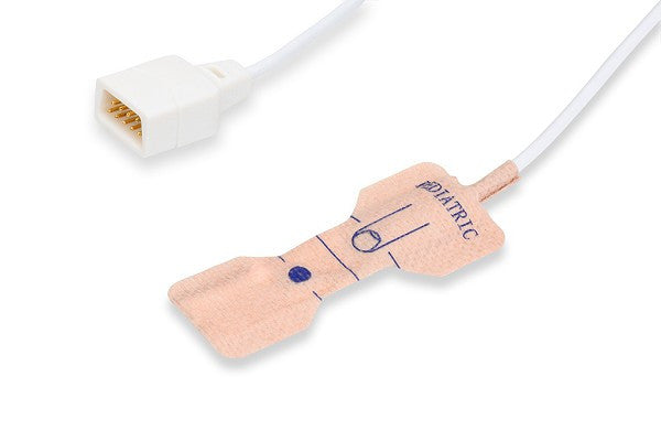 Cables & Sensors Datex Ohmeda Compatible Disposable SpO2 Sensor - SAS-AP (Pediatric box of 24)