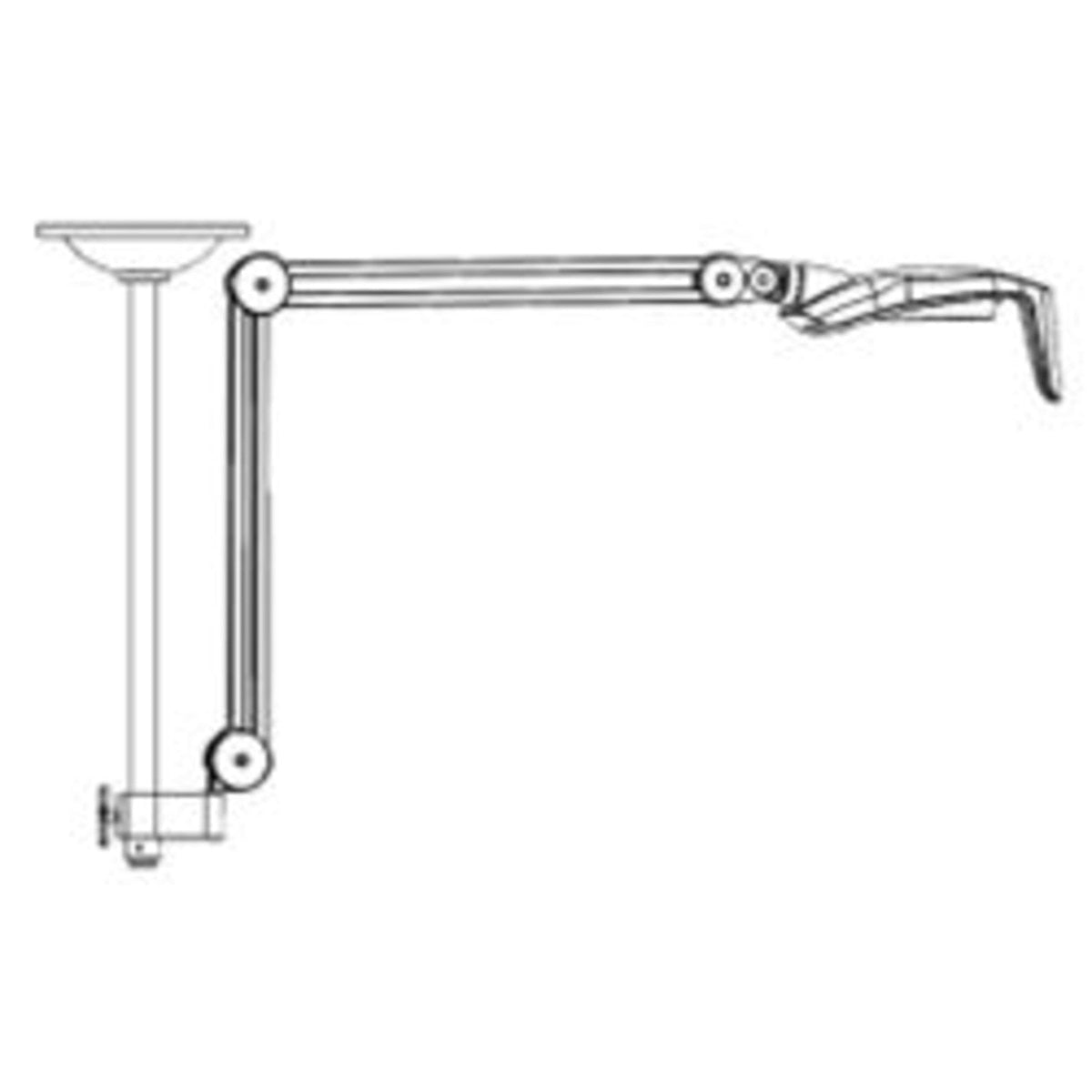 Super Exam LED ceiling mount