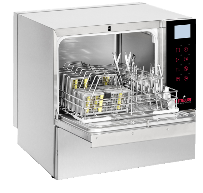 Tuttnauer Tiva2 Washer-Disinfector - open with basket