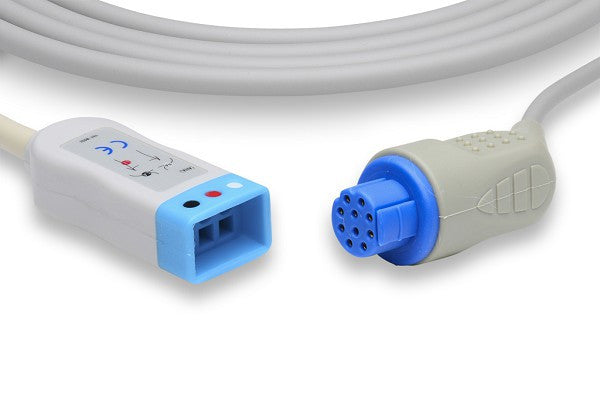 Cables & Sensors Datex Ohmeda Compatible ECG Trunk Cable - 545307-HEL