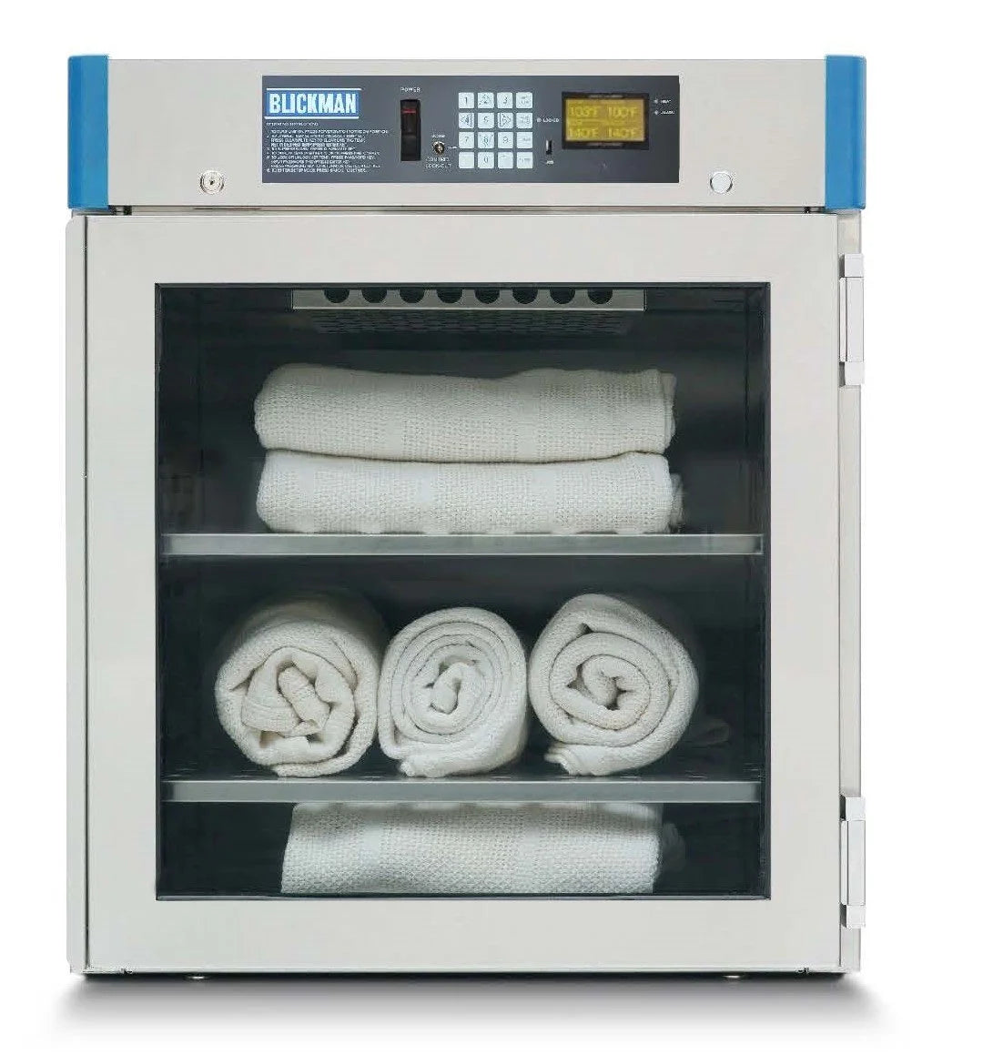Blickman 7922TG undercounter warming cabinet, digital, glass door