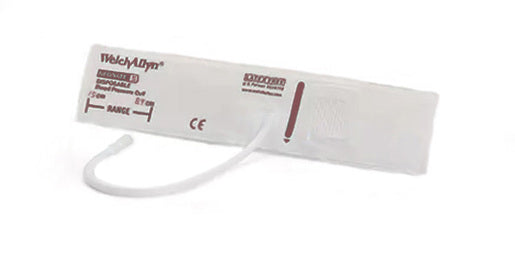 Welch Allyn Neonatal Disposable Blood Pressure Cuff – Neonate Size 5, 1-Tube, Luer Slip – 10/Box (5082-105-1)
