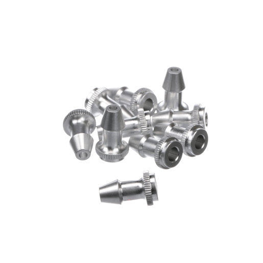 Welch Allyn Metal Female Luer Slip Connector – Barbed End, 10/Pack (5082-169)