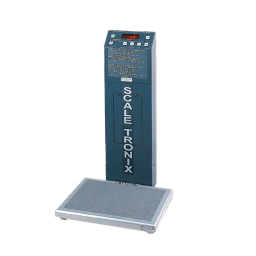 Welch Allyn Scale-Tronix 5122 Low-Profile Stand-On Scale – lb/kg, Battery (5122-X-X)