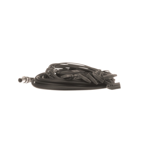 Welch Allyn Q-Stress/HeartStride 10-Lead Patient Cable – AHA, 25 in. Leadwires, Pinch Connection (60-00180-01)