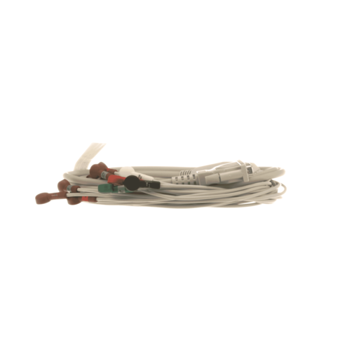 Welch Allyn ELI 10-Wire ECG Patient Cable – AHA, Snap, Jackscrew Connector (9293-033-52)