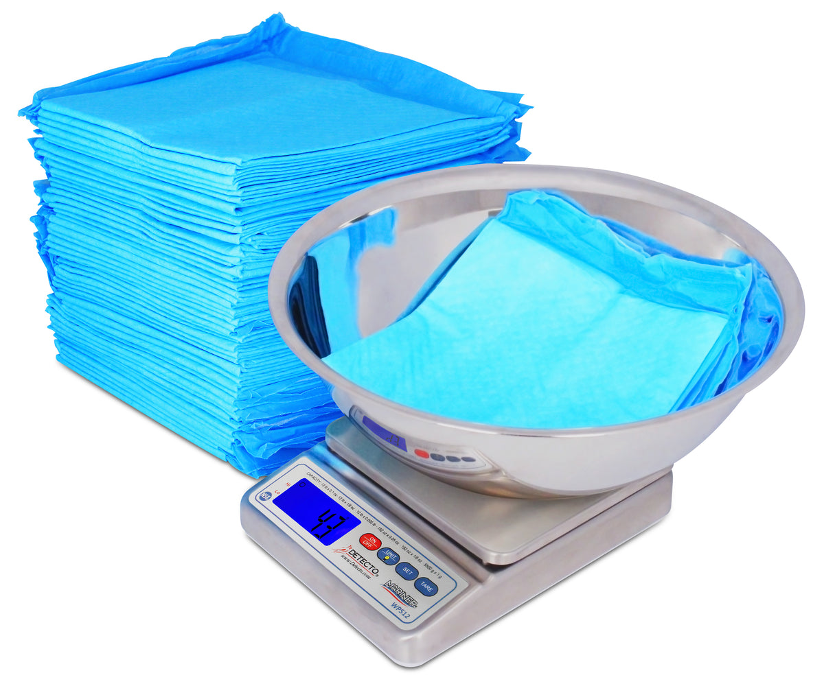 Detecto Mariner Waterproof Wet Diaper / Underpad Scale - view 4