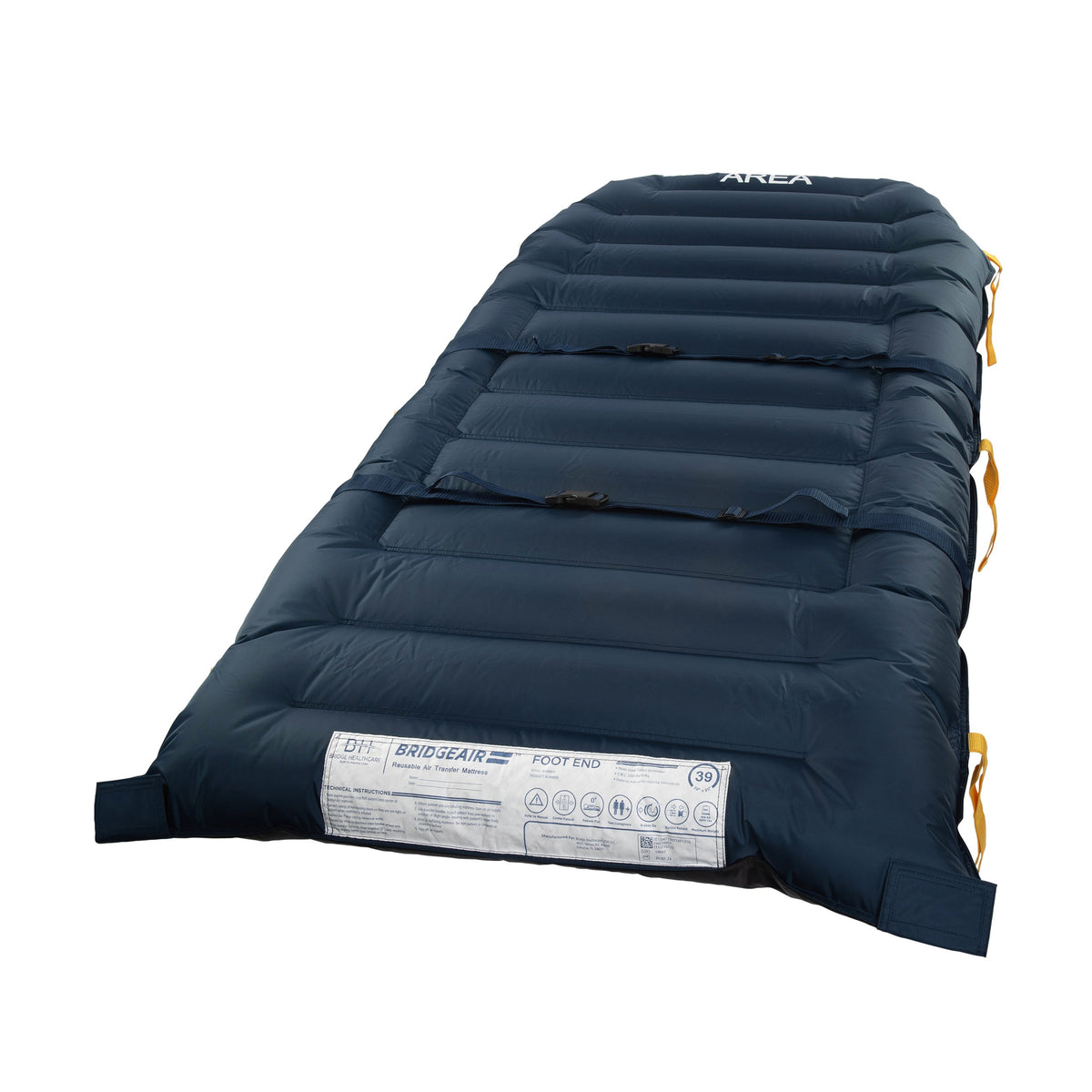 BridgeAir reusable air-assisted transfer mattress