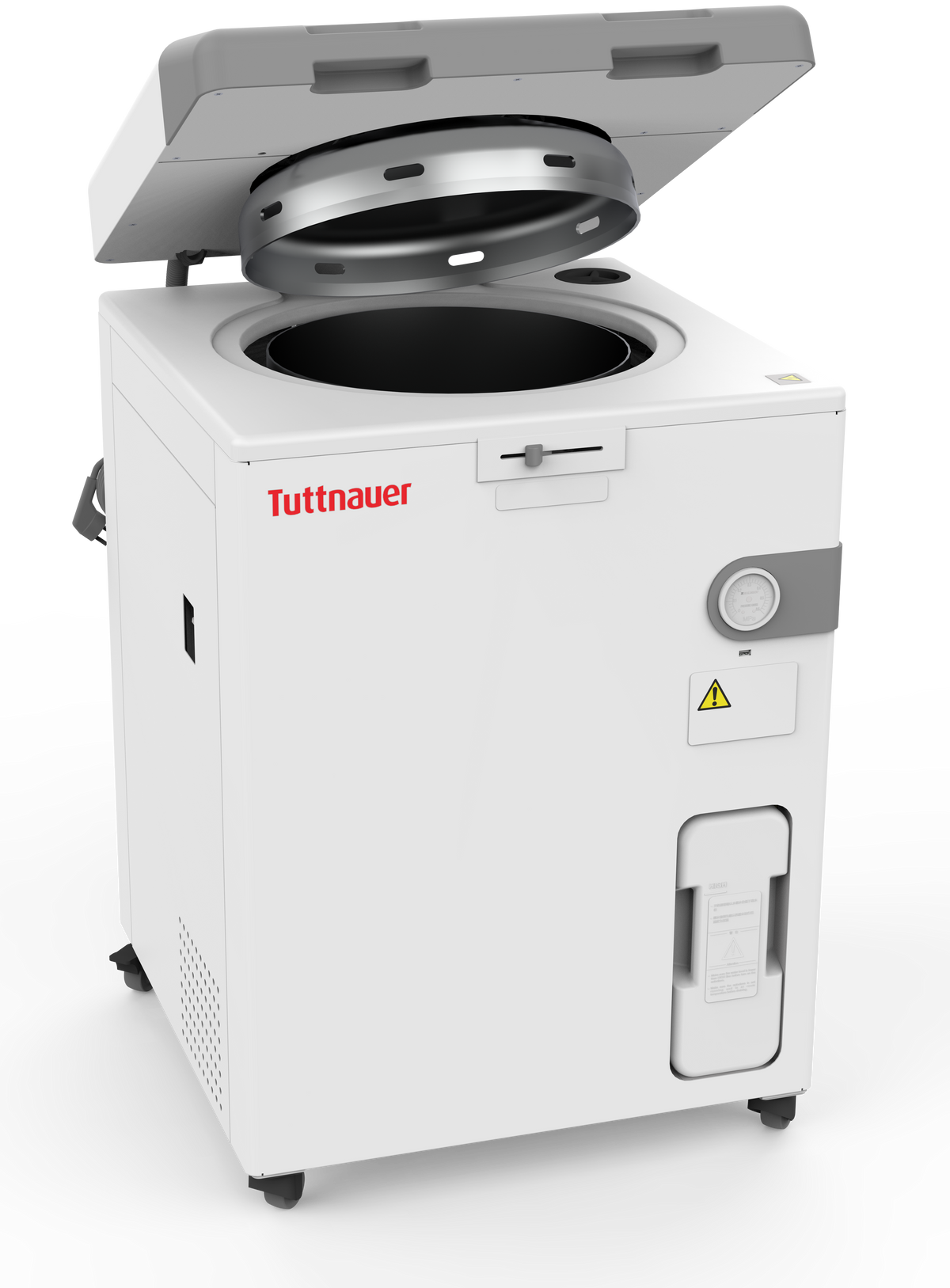 Tuttnauer LabSci 85LV Vertical Autoclave - open lid