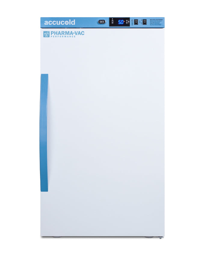 Accucold ARS3PV 3 cu.ft. counter height vaccine refrigerator, front