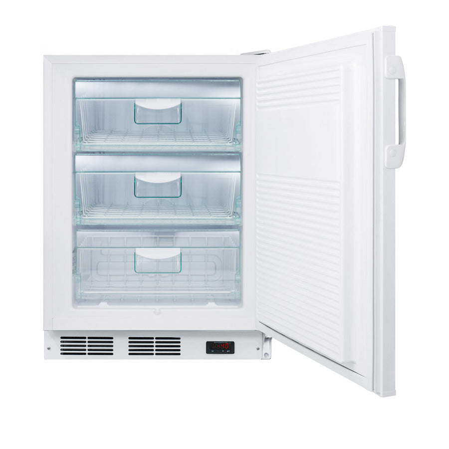 Accucold VT65MLBIMCADA door open showing drawers