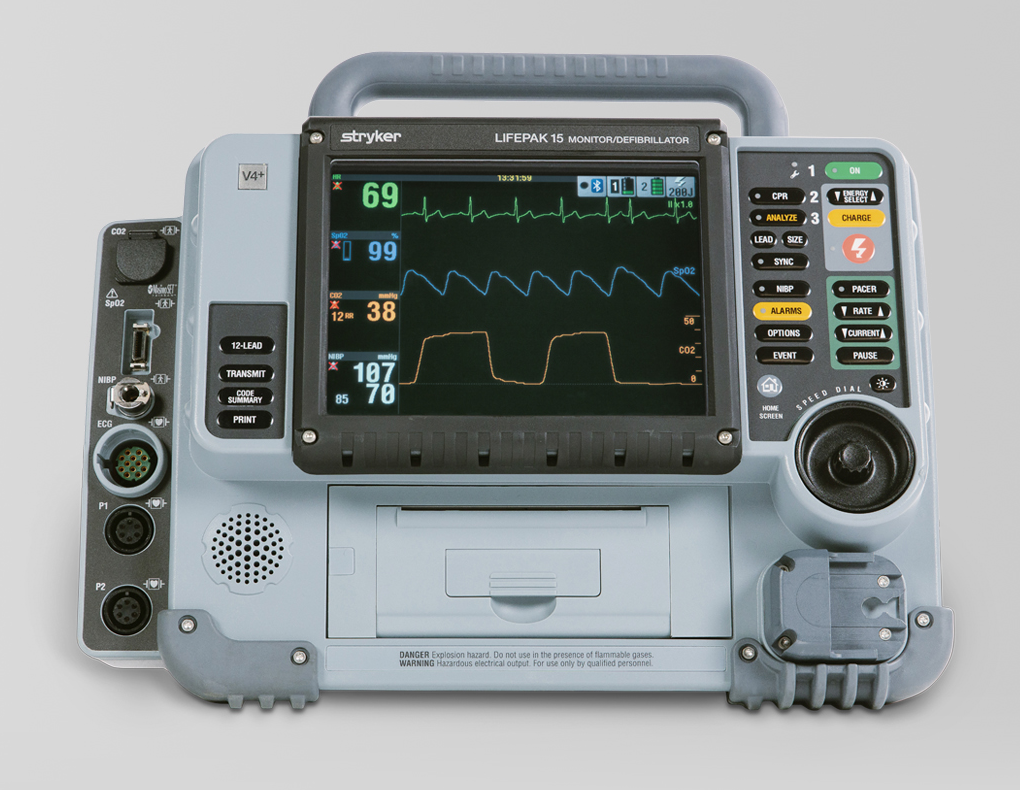 Stryker LIFEPAK 15 V4+ Monitor/Defibrillator