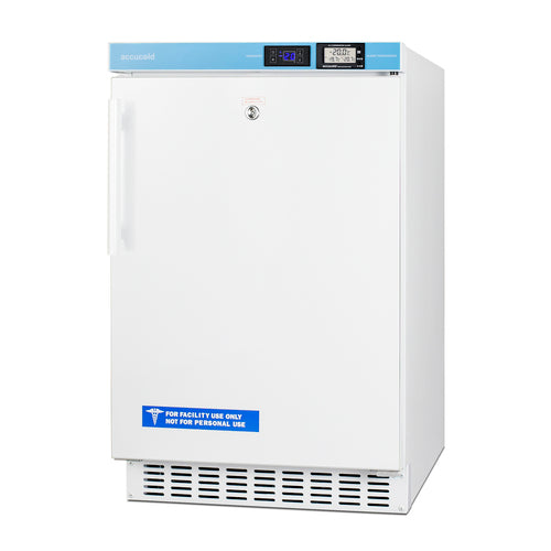 Accucold ACF33L freezer, angled view