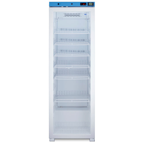 Accucold ACR1602G glass door upright medical refrigerator, front