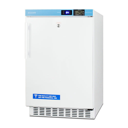 Accucold ACR45L refrigerator, angled view