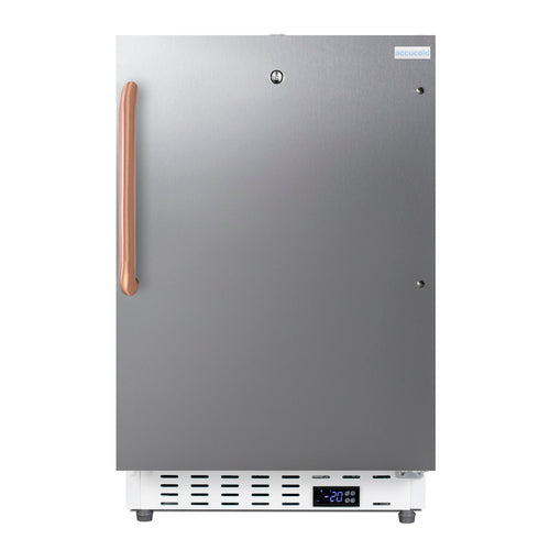 Accucold ADA305AFSSTBC stainless door with copper handle