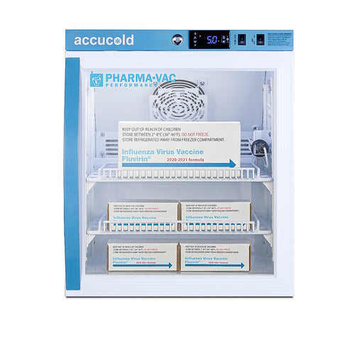 Accucold ARG2PV glass door, stocked