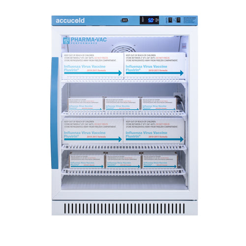 Accucold ARG6PV glass door, stocked