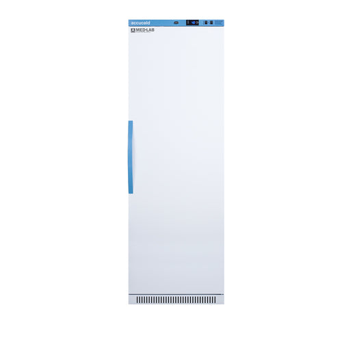 Accucold ARS15ML 15 cu.ft. solid door laboratory refrigerator, front
