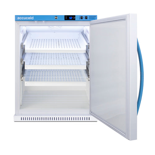 Accucold ARS62PVBIADADR with removable drawers, door open
