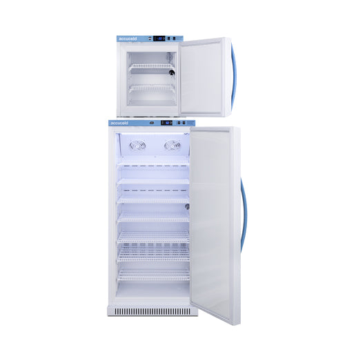 Accucold ARS8PV-AFZ1PV stack doors open