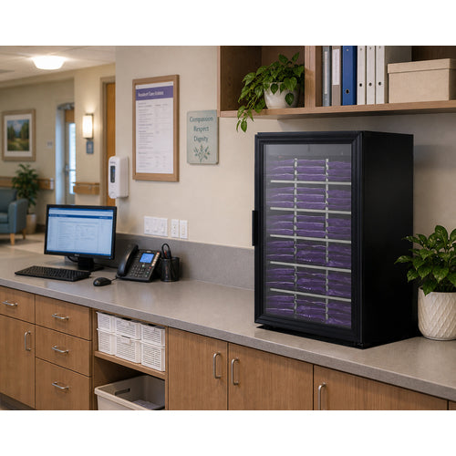 Accucold BCW100 in use