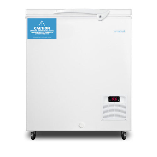 Accucold LAB11 -86°C chest freezer, front