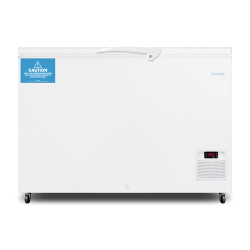 Accucold LAB31 -86°C chest freezer, front