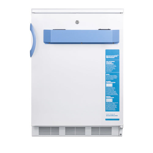 Accucold VT65MLBIMED2 built-in medical freezer, front