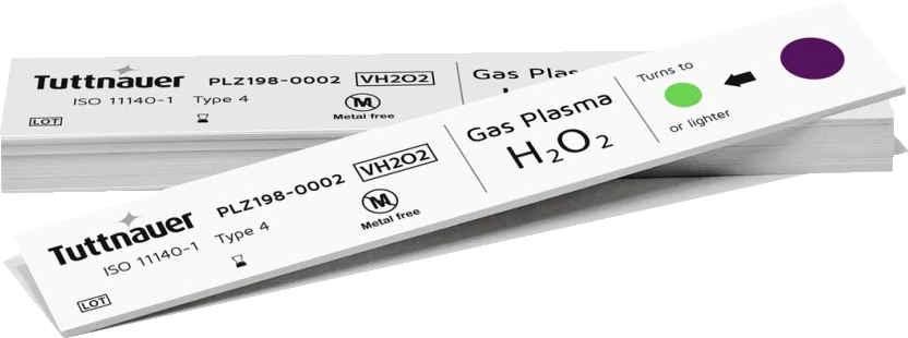 Tuttnauer H2O2 Plasma Chemical Indicator Strips