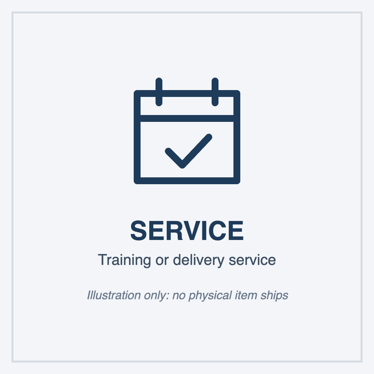 Service illustration (no physical item ships)