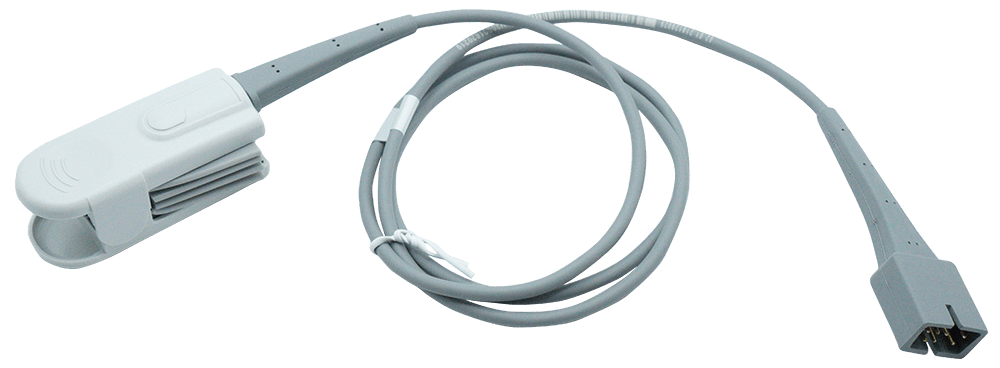 Edan SH1 adult hard-shell reusable SpO2 finger sensor, DB9